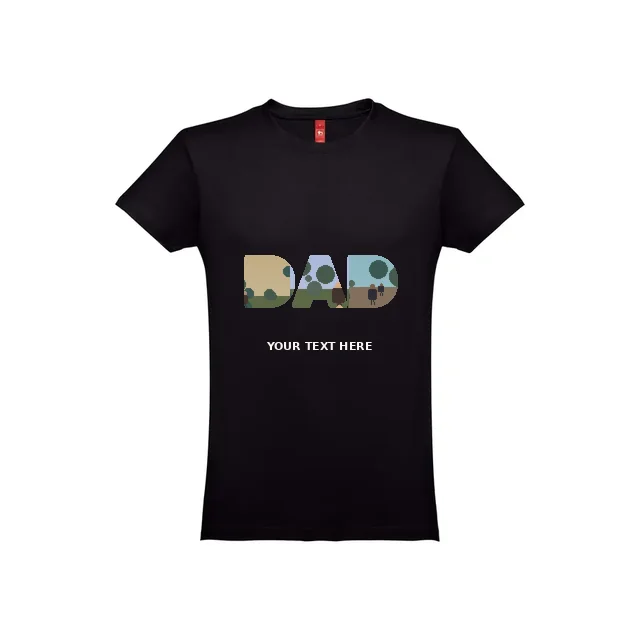 Pré-visualização: T-shirt Personalizada DAD com 3 Fotografias