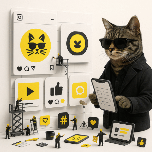 Criação e gestão de páginas nas redes sociais