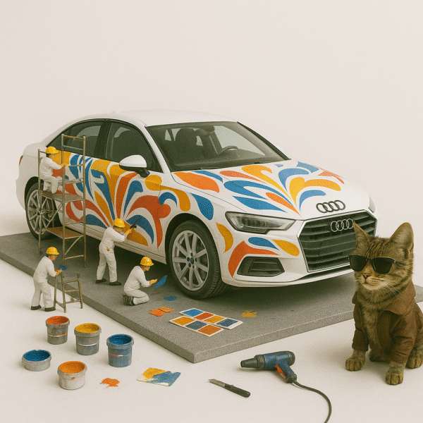 Decoração de ligeiros de passageiros