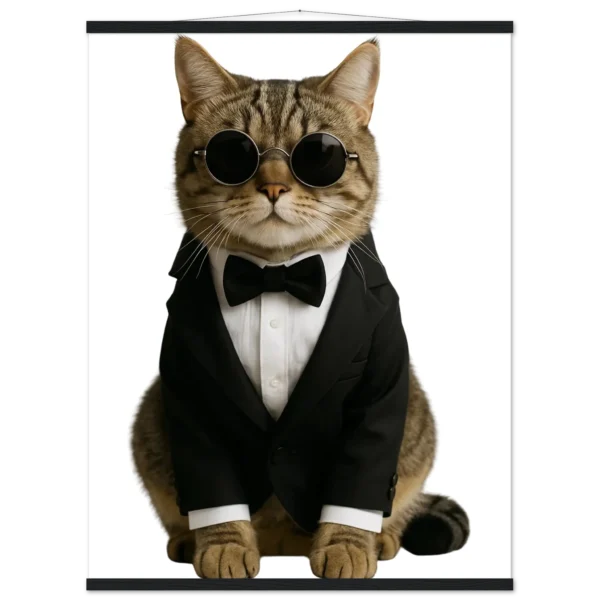 Premium Semi-Glossy Paper Poster with Hanger