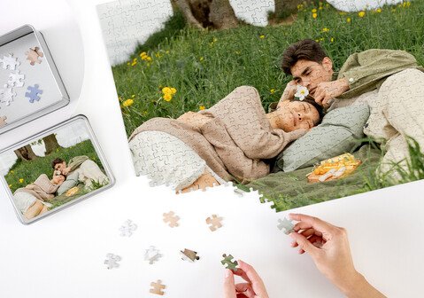 Puzzle fotográfico — personalizado personalizado — The Cat's