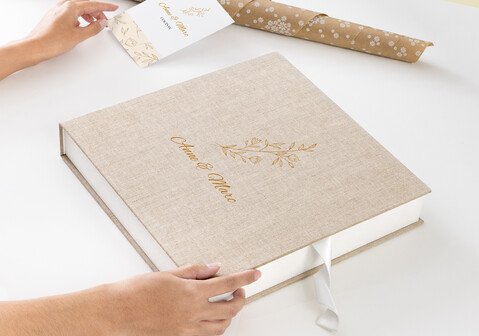 Caixa de apresentação com álbum — personalizado personalizado — The Cat's
