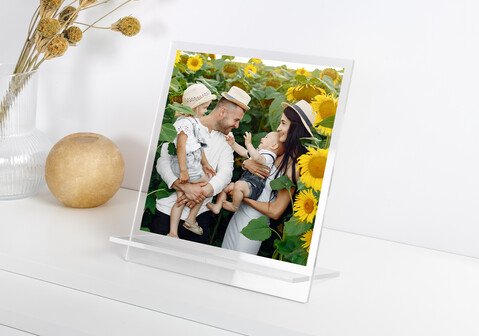 Expositor acrílico fotográfico — personalizado