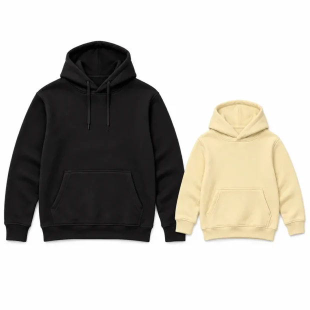 Bundle Família — Hoodie adulto + criança