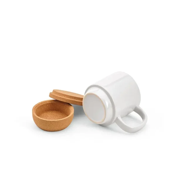 Caneca Ebro com cortiça — 430 ml