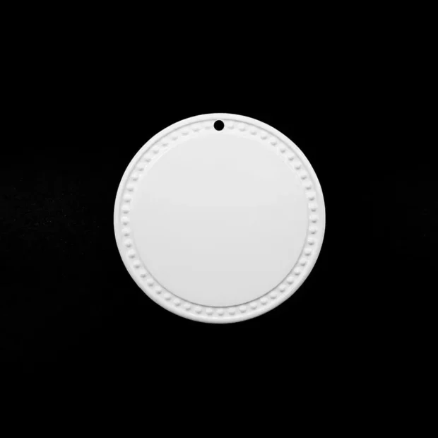 Íman cerâmico redondo com rebordo — 6,5 cm