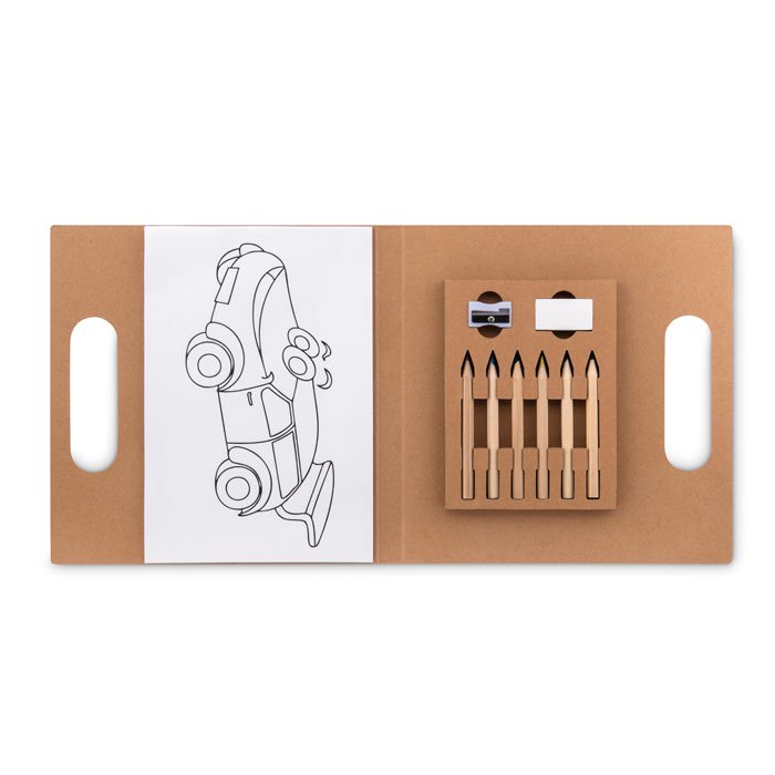 Conjunto de colorir Folder2 Go personalizado — The Cat's