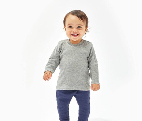 T-shirt de bebé Babybugz BZ011 — manga comprida