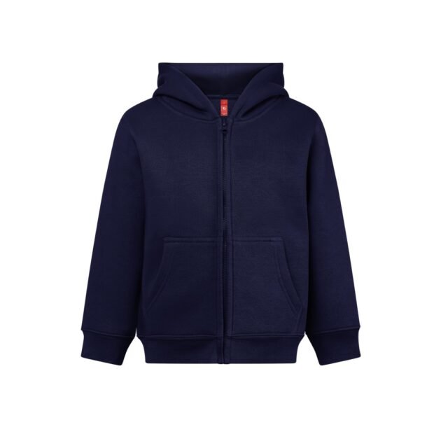 Sweatshirt com fecho e capuz THC Amsterdam Kids — 320 g/m² — The Cat's