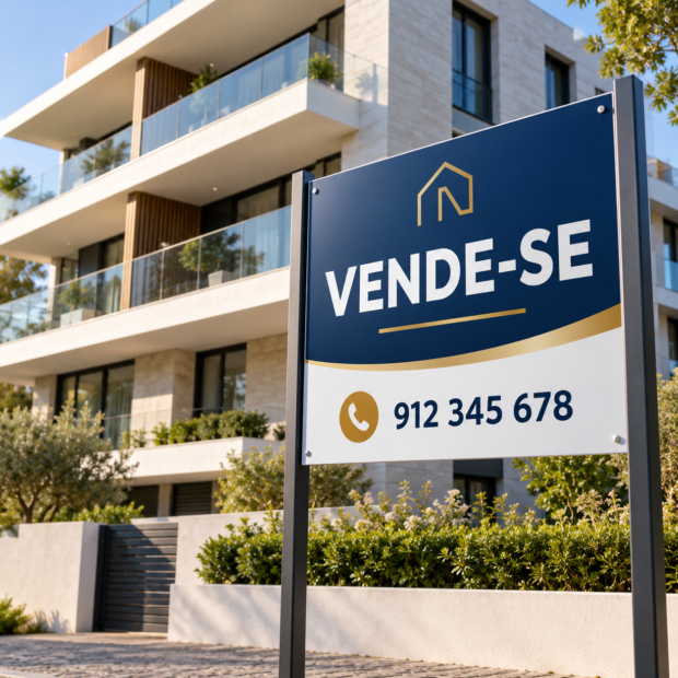 Custom real estate signs