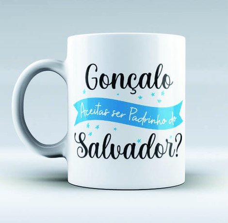 Caneca Aceitas Ser Padrinho