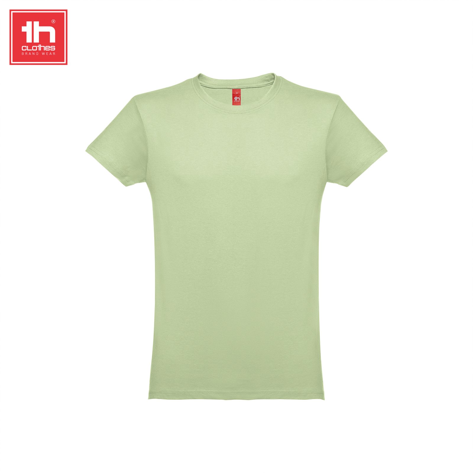 T-shirt THC Luanda 150 g/m² Cool Matcha, fotografia real de frente