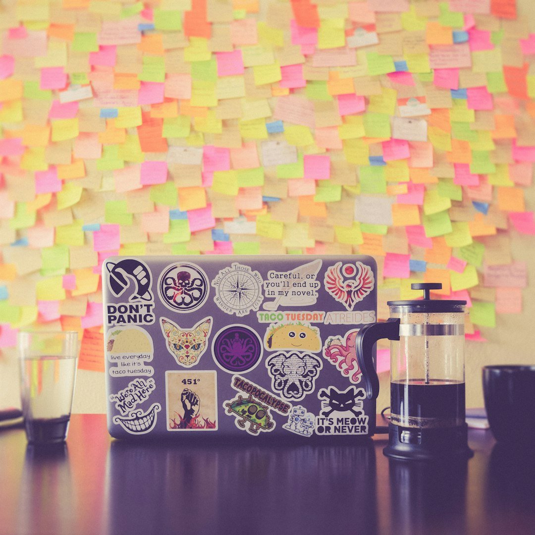 Autocolantes retangulares personalizado — The Cat's