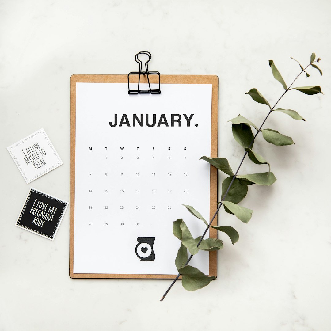 Calendário triangular de secretária personalizado — The Cat's