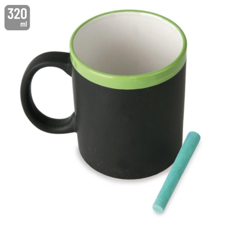 Caneca Ardósia Mágica com Giz
