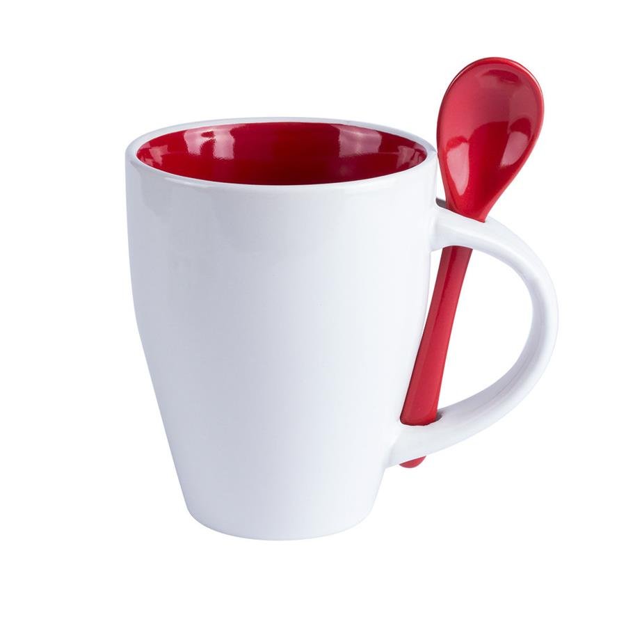 Caneca Cotes Vermelho