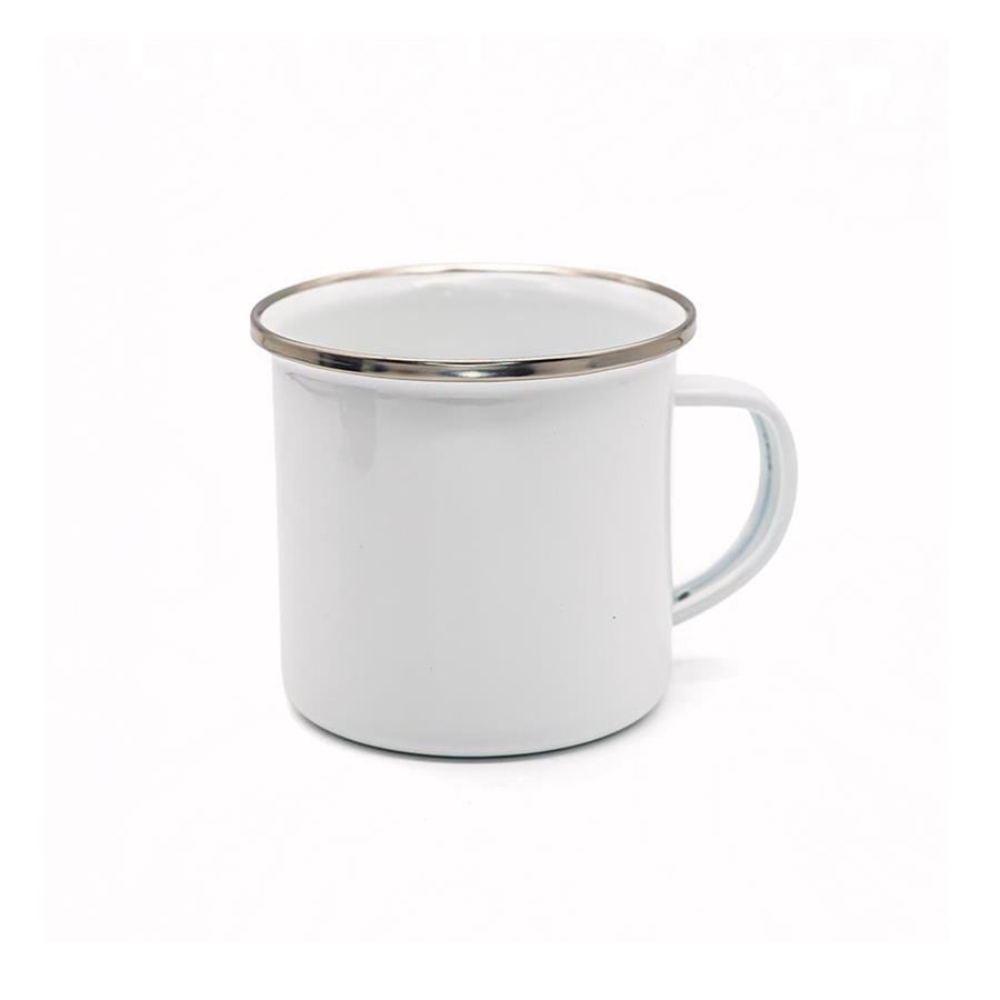 Caneca Esmalte Prata 300 ml