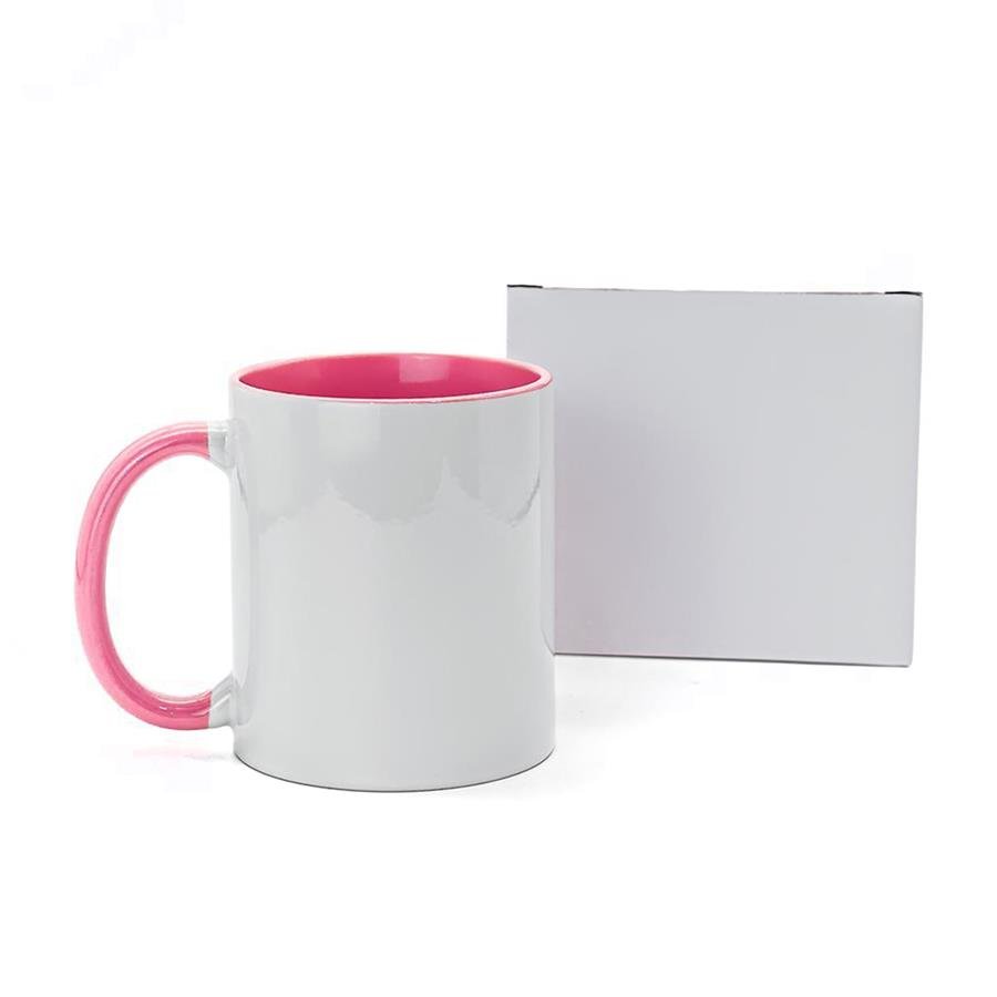 Caneca com Interior Colorido 300 ml — Personalizada