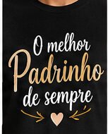 Conceito visual de t-shirt em português, não arte final