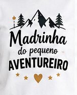 Conceito visual de t-shirt em português, não arte final