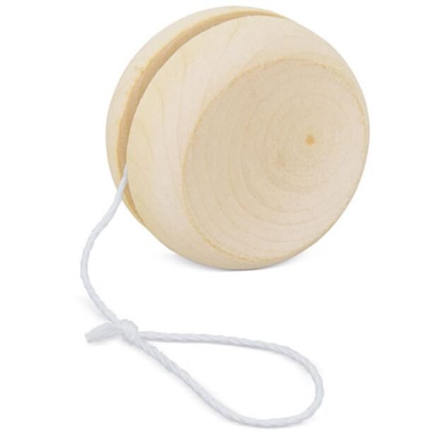 Yo-Yo Madeira Natural — personalizado personalizado — The Cat's